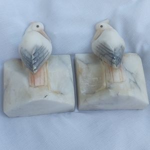 Beautiful marble book ends